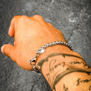 Pulseira homem craftd, pulseiras homem em aço inoxidável